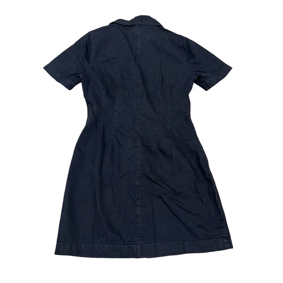 ASOS Black Denim Button-Down Mini Dress | Size Medium / 8 | NWT - Picture 11 of 11